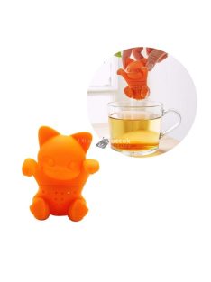 Teatojás, szilikon teatojás, szilikon teafilter (cicás)