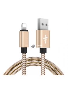   Extra strapabíró 1 méteres Lightning Iphone gyorstöltő és USB adatkábel