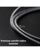 Extra strapabíró 1 méteres Lightning Iphone gyorstöltő és USB adatkábel