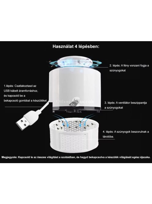 Elektromos szúnyogirtó lámpa