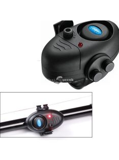 Elektromos kapásjelző hang és fényjelzéssel