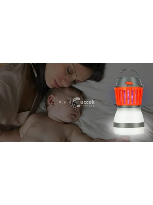 2 az 1-ben LED szúnyogírtó lámpa