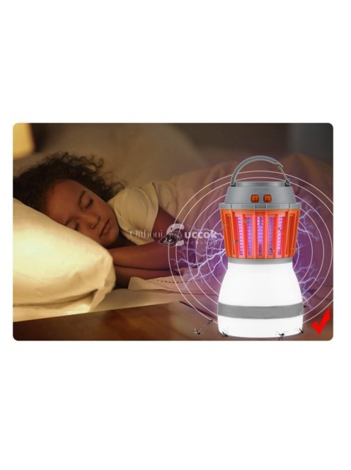 2 az 1-ben LED szúnyogírtó lámpa