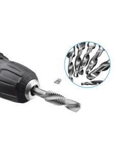 Menetfúró készlet, csigafúró készlet (6 db)