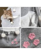 Macskahordozó, cicahordozó pulcsi, macskás pulóver, cicás pulcsi