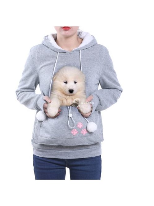 Macskahordozó, cicahordozó pulcsi, macskás pulóver, cicás pulcsi