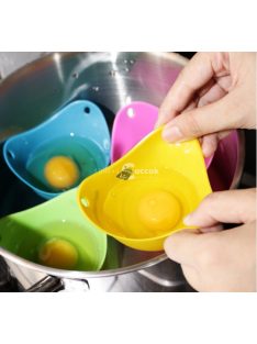 Szilikon tojássütő/főző forma 2 db