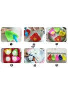 Szilikon tojássütő/főző forma 2 db