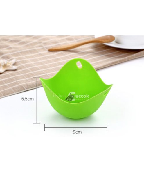 Szilikon tojássütő/főző forma 2 db