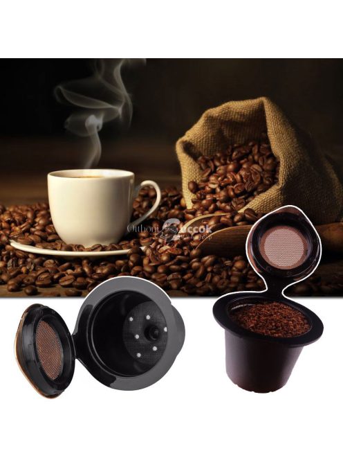 Újratölthető 2db-os kávékapszula szett