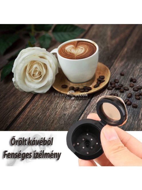 Újratölthető 2db-os kávékapszula szett