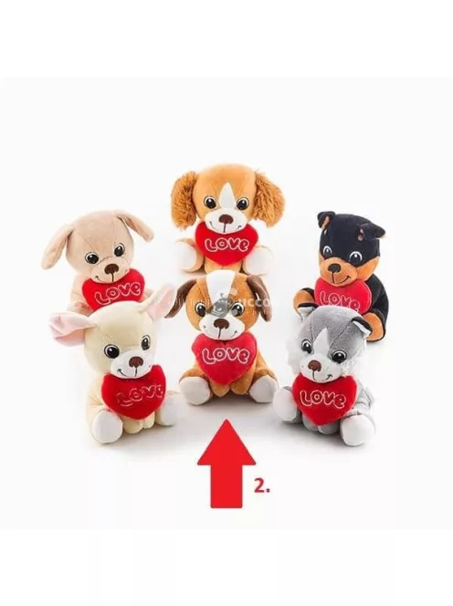 Valentin napi hűség kutyus