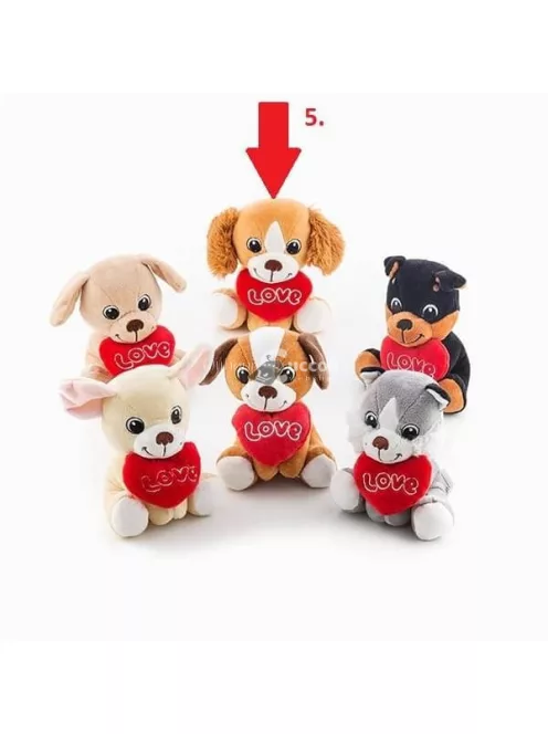 Valentin napi hűség kutyus