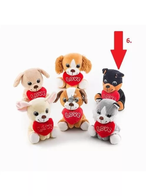 Valentin napi hűség kutyus