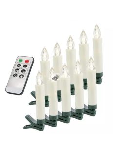   Vezeték nélküli gyertya szett, 30 db-os, távirányítóval