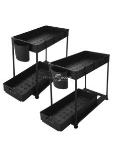   Mosogató alá helyezhető 2 szintes rendszerező állvány 2db