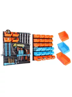 Fali csavar és szerszám rendező 2 típusba-43 db-os