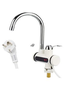   LED kijelzős vízmelegítő csaptelep-függőleges, alsó csatlakozás