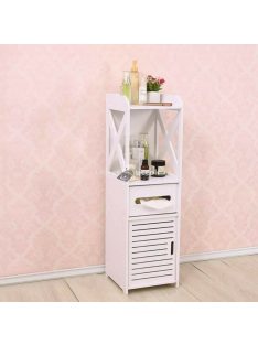 Keskeny fürdőszobai szekrény