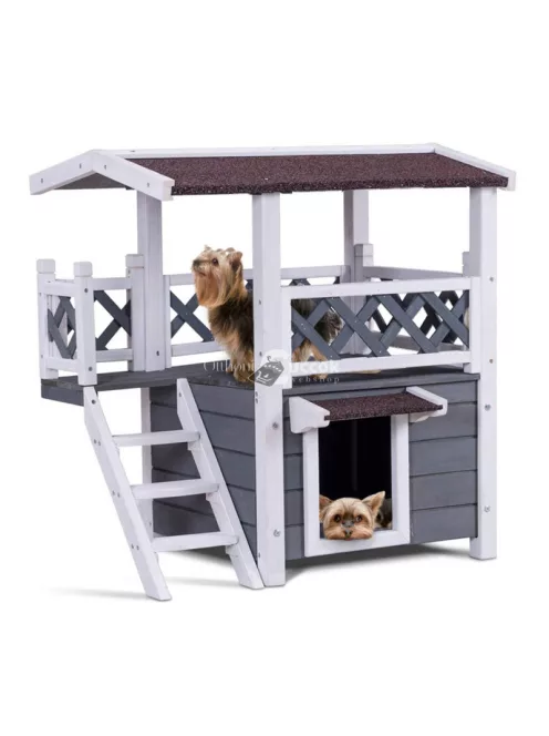 Emeletes kutyaház/cicaház
