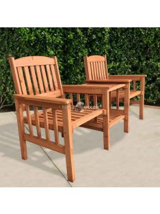 Fa 2 személyes kerti garnitúra