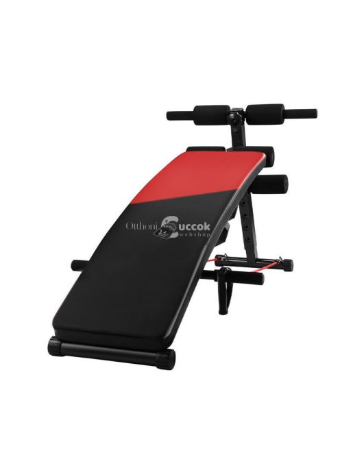 Haspad gumikötéllel és súlyzóval