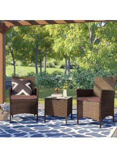 Polyrattan kerti bútor szett