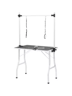 Kisállatkozmetikai asztal két kikötőkarral