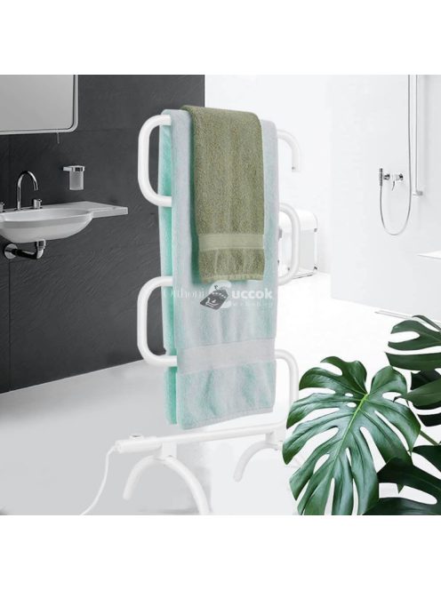 S alakú elektromos törölközőszárító