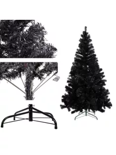 Fekete műfenyő, 210cm 1000ág