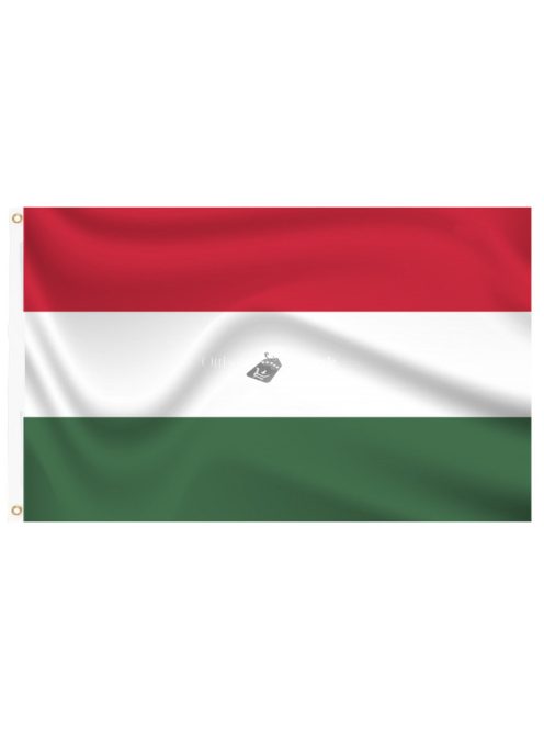 Zászlótartó rúd kétoldalas 90x150cm magyar zászlóval