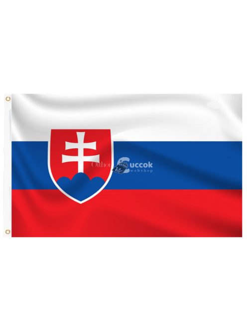 Zászlótartó rúd kétoldalas 90x150cm szlovák zászlóval
