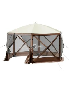   8 személyes vízálló kemping sátor, tárolóval és szúnyoghálóval