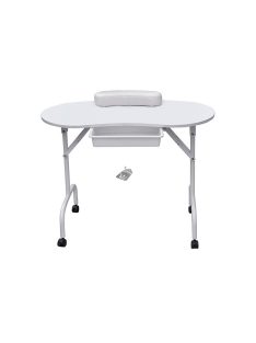 Hordozható manikűr asztal ajándék táskával-fiókos