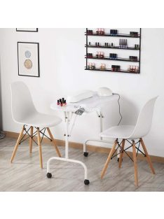 Hordozható manikűr asztal ajándék táskával-fiókos