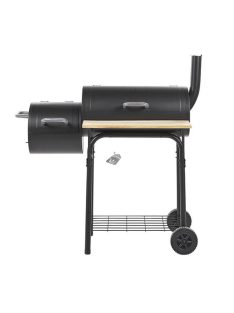 2in1 faszenes BBQ grill és smoker