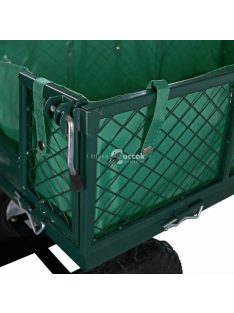 Fém, kerti kézikocsi 2 típusban-250 kg teherbírás