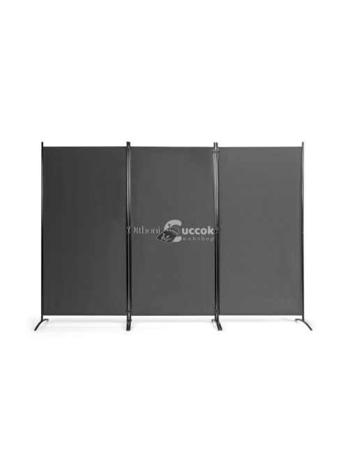 Mobil térelválasztó 260x180cm, szürke