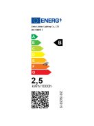 LED-es jégcsap fényfüggöny 2 méretben, hidegfehér-230 LED-del