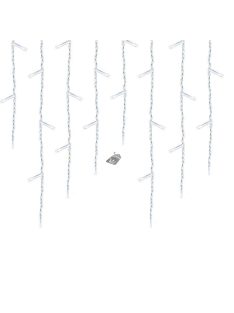   LED-es jégcsap fényfüggöny 2 méretben, hidegfehér-690 LED-del