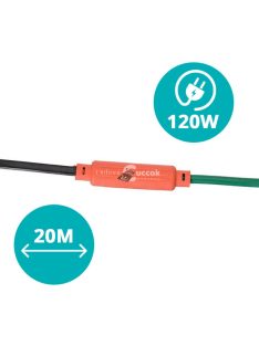 Kerti fűtőkábel növényekhez 120W - 20m