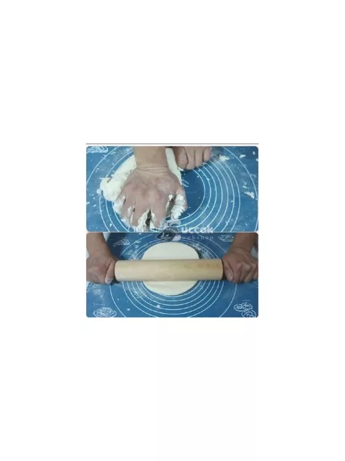 tapadásmentes szilikon vágódeszka kék és pink