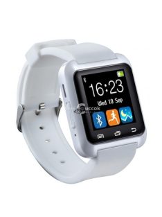   AlphaOne Magyar nyelvű okos óra Pro Watch fehér ! hívás, sms, facebook !