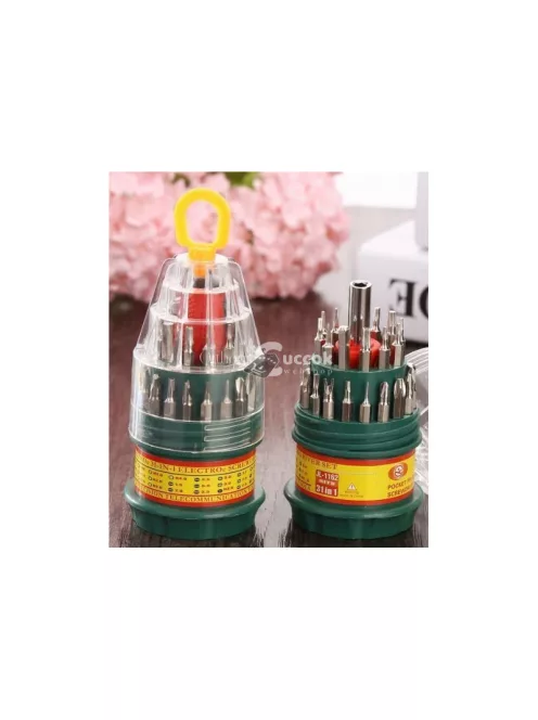 31 fejes csavarhúzó készlet