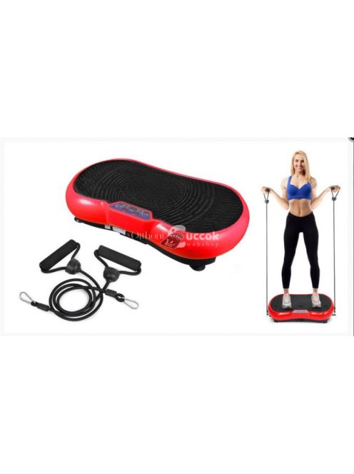 vibrációs tréner, multifunkciós edzőpad, távirányítóval