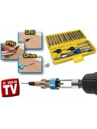 furófej cserélő fúrófejekkel