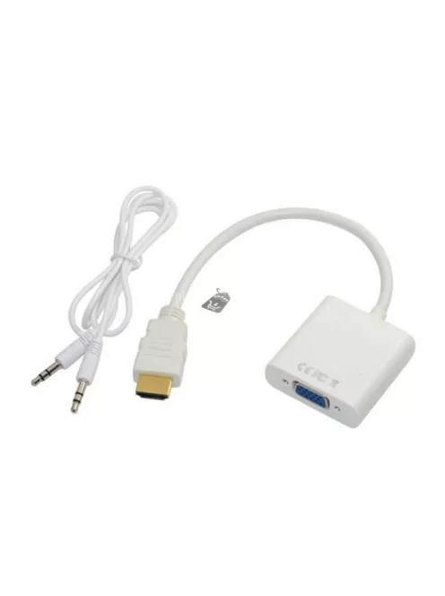 HDMI - VGA átalakító, hangkonvertálással