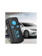 X6 Bluetooth AUX adapter SD kártya foglalattal