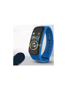   B1 kék okoskarkötő - Masszív de elegáns külső,egészségügyi monitorozás,értesítések,sportmód.