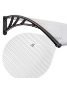 Plexiflex Előtető 100cm*60cm Fekete